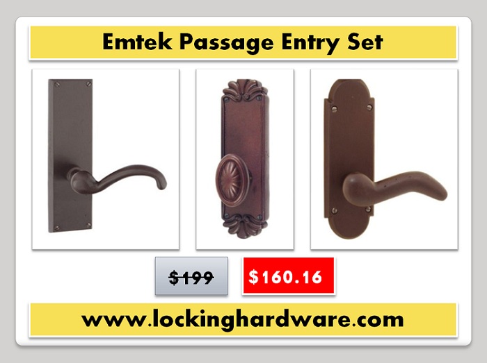 Emtek entry set